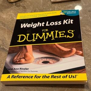Weight Loss Kit for Dummies - Yellow and Black